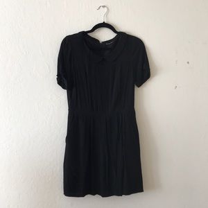 J.Crew Broadway and Broome black dress w/ collar